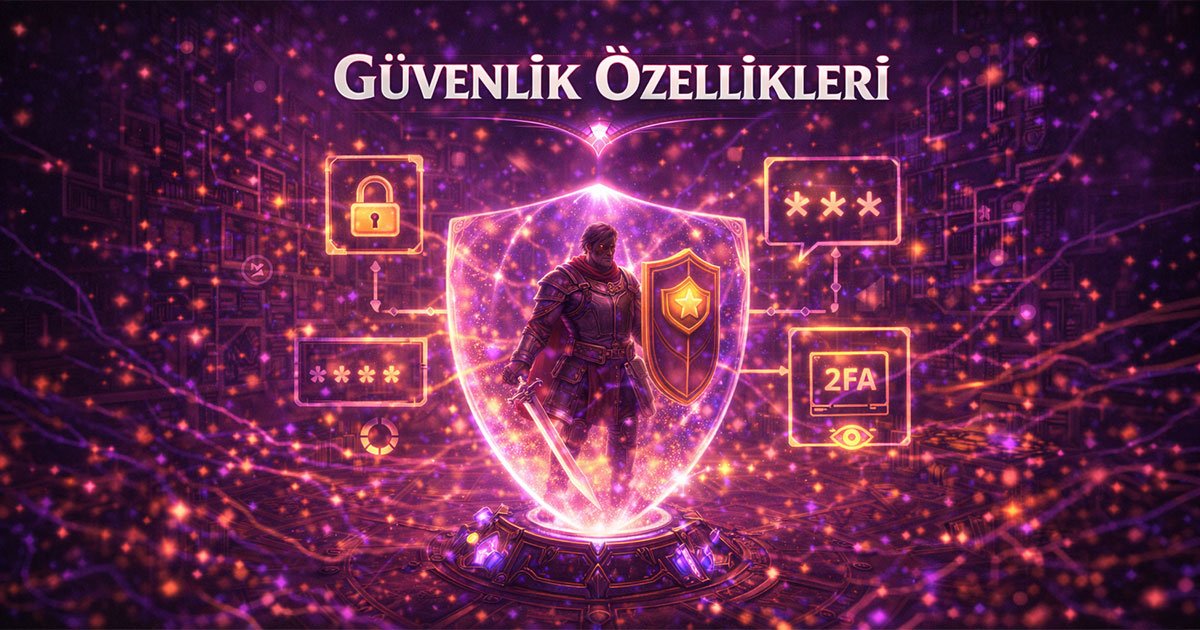 Vurdum güvenlik özellikleri