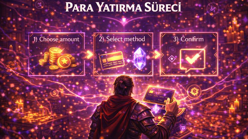 Vurdum para yatırma süreci