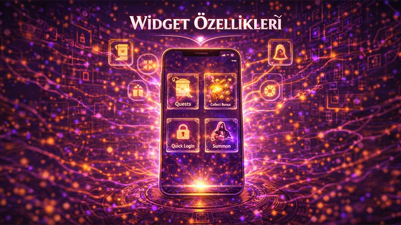 Vurdum widget özellikleri